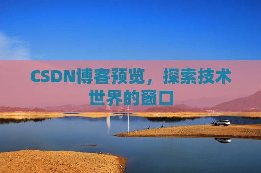 CSDN博客预览，探索技术世界的窗口